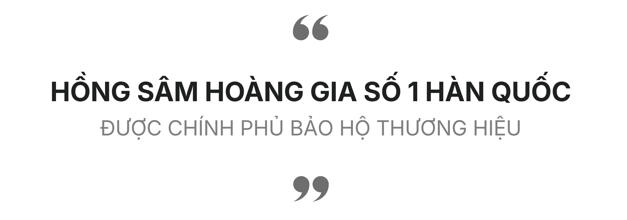 Hồng Sâm Hoàng Gia Số 1 Hàn Quốc  - Tinh Hoa Sâm
